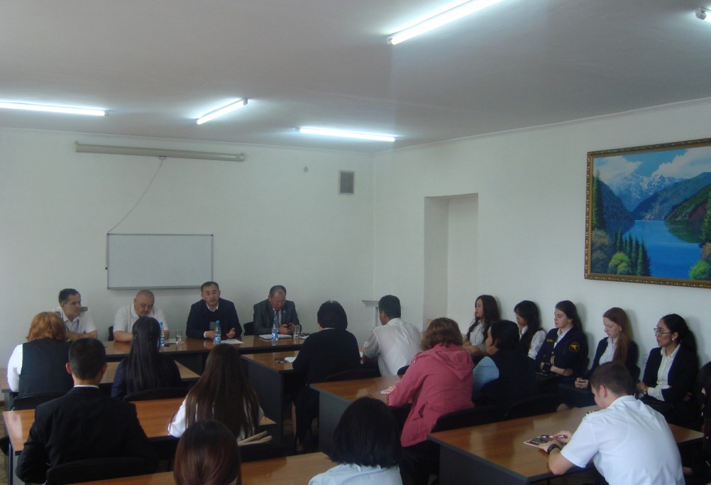 24 апреля 2018 года в Кыргызском авиационном институте состоялась конференция на тему «Коррупция. Ри...