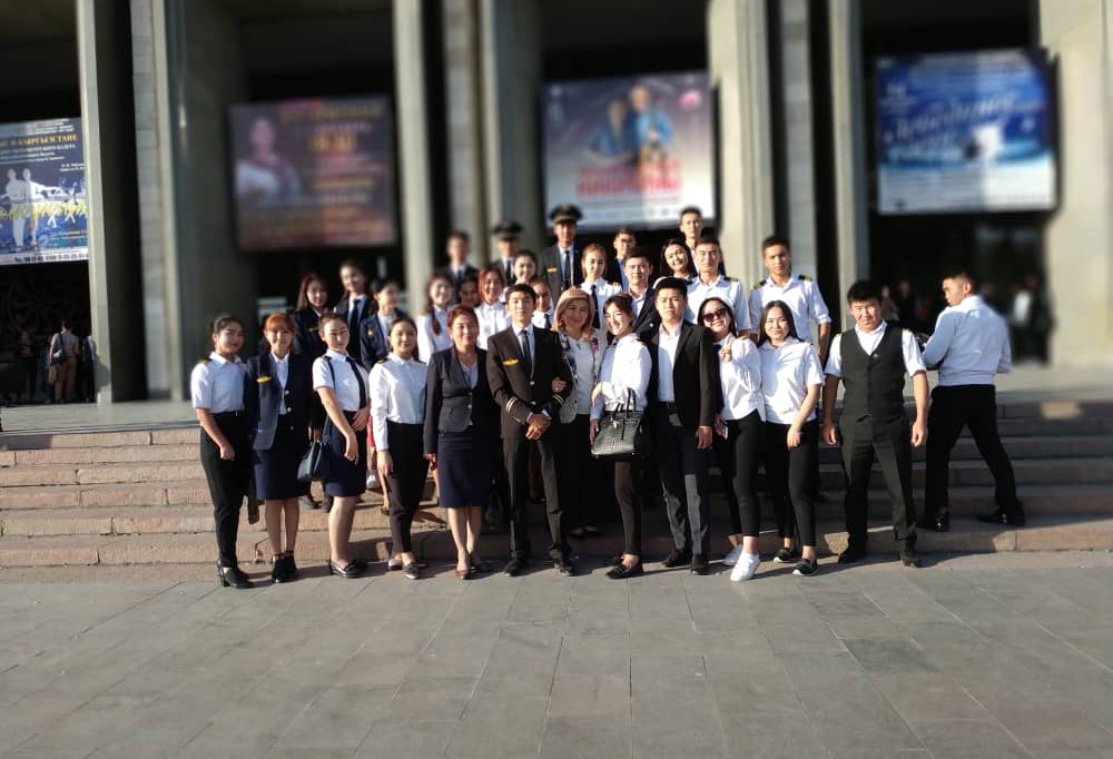 26 сентября 2018 года студенты Кыргызского авиационного института им. И. Абдраимова  посетили юбилей...
