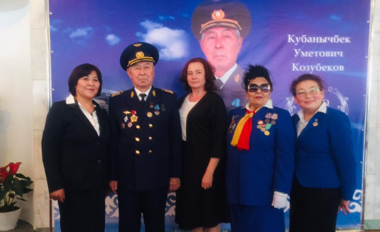 80-летие ветерана кыргызской авиации Кубанычбека Уметовича Козубекова