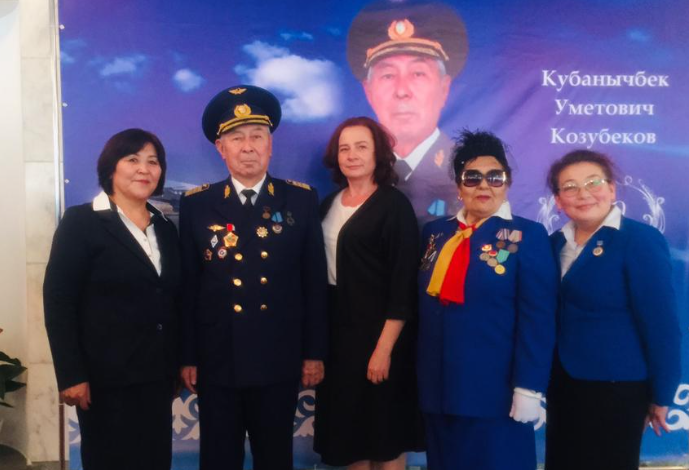 80-летие ветерана кыргызской авиации Кубанычбека Уметовича Козубекова