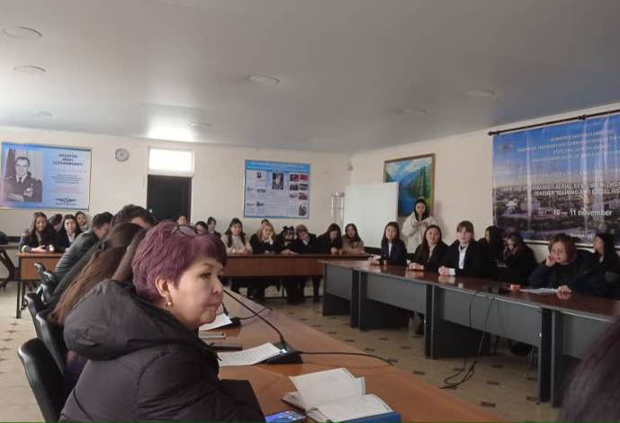 В КАИ прошел круглый стол «Ишенаалы Арабаев - первый учитель», приуроч...