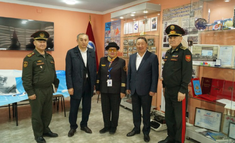 Министр обороны Кыргызской Республики с рабочим визитом посетил Кыргызский авиационный институт им.И.Абдраимова