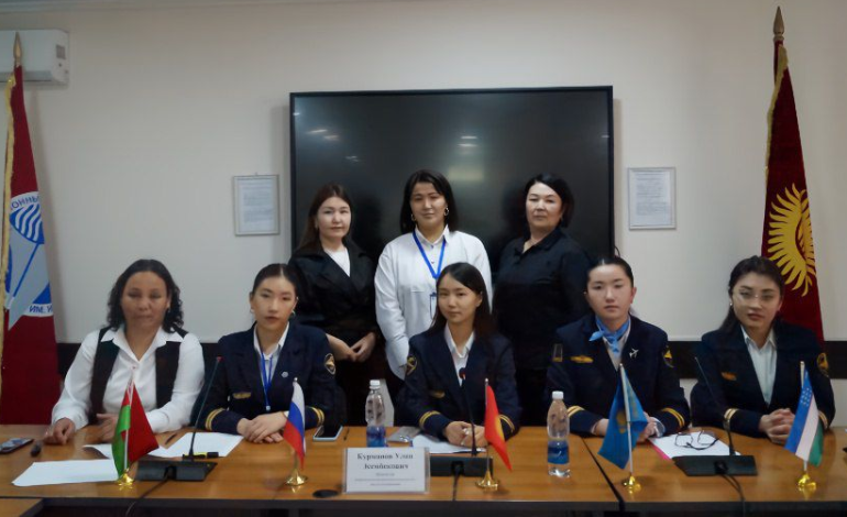 Студенты и преподаватели Кыргызского авиационного института имени И. Абдраимова приняли участие в V международной студенческой онлайн-конференции «Роль профессиональной языковой среды в гражданской авиации»