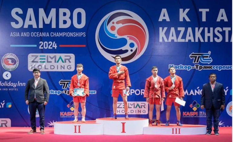 Студент КАИ завоевал золотую медаль на Чемпионате Азии и Океании по спортивному самбо