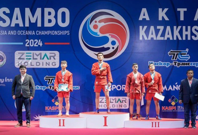 Студент КАИ завоевал золотую медаль на Чемпионате Азии и Океании по спортивному самбо